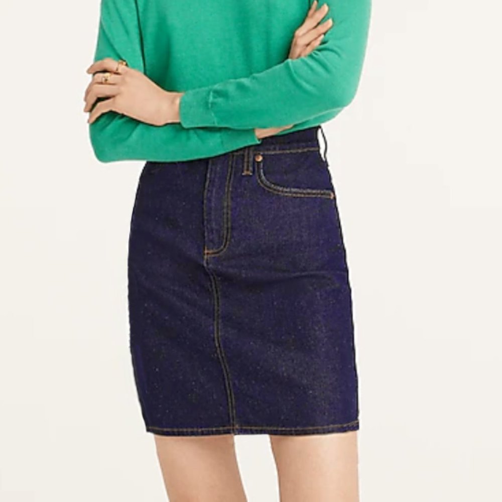 LEVI'S asymmetrical Denim Mini Skirt (Y2K/ca.2002), XS